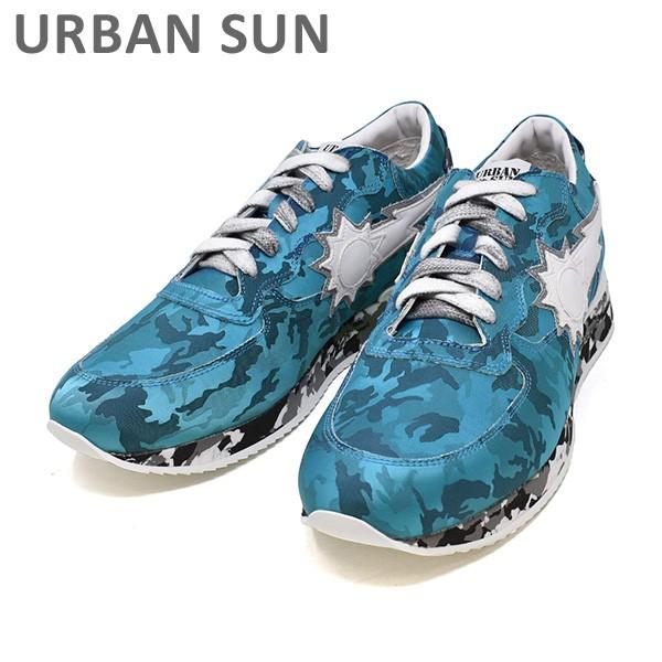 アーバンサン スニーカー ANDRE 226 ブルーカモ URBAN SUN メンズ 