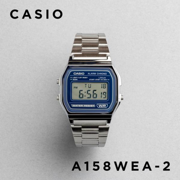スタンダード デジタル CASIO STANDARD カシオ A158WEA-2 腕時計 時計
