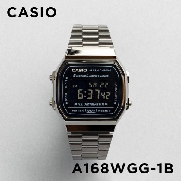 CASIO カシオ A168WGG-1B デジタルウォッチ