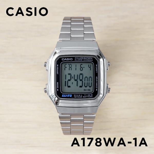 セミオーダー　数量限定価格　CASIO A-178WA-1AJF 栃木レザー Amazon.co.jp: [カシオ] 腕時計 カシオ コレクション A178WA