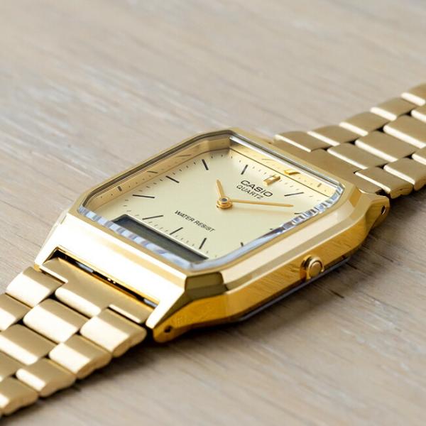 10年保証 Casio カシオ スタンダード Aq 230ga 9dmq 腕時計 メンズ レディース キッズ 子供 男の子 女の子 チープカシオ チプカシ アナデジ 日付 ゴールド 金 Buyee Buyee Japanese Proxy Service Buy From Japan Bot Online