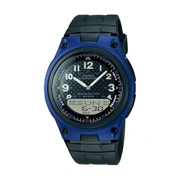 10年保証 送料無料 Casio カシオ スタンダード Aw 80 2b 腕時計 メンズ レディース キッズ 子供 男の子 女の子 チープカシオ チプカシ アナデジ 日付 ブラック