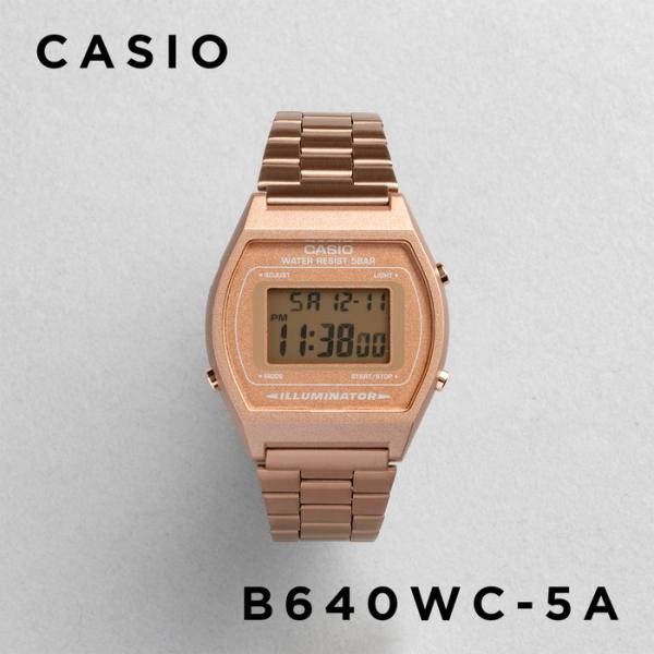 新品未使用チープカシオ　CASIO腕時計　B640WC-5A デジタル　チプカシ スタンダード デジタル 並行輸入品 10年保証 日本未発売 CASIO