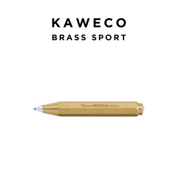 カヴェコスポーツ(金) BRASS SPORT 並行輸入品 KAWECO FOUNTAIN PEN カヴェコ ブラス