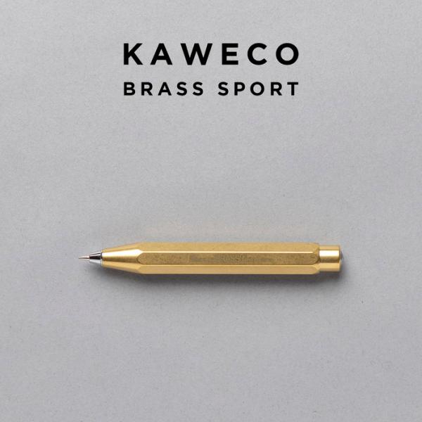 BRASS SPORT 並行輸入品 KAWECO MECHANICAL PENCIL 0.7MM BRASS SPORT 並行輸入品 KAWECO MECHANICAL PENCIL 0.7MM