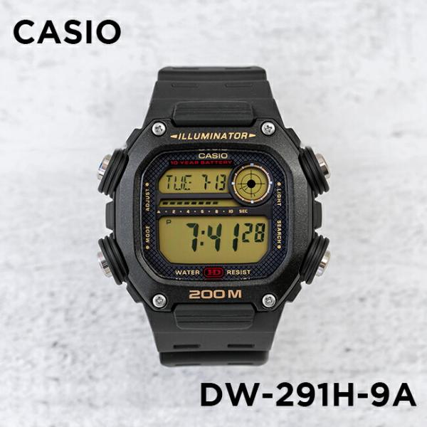 CASIO デジタル腕時計 チープカシオ　DW-291 AE-1200 timelovers_dw291h-9a