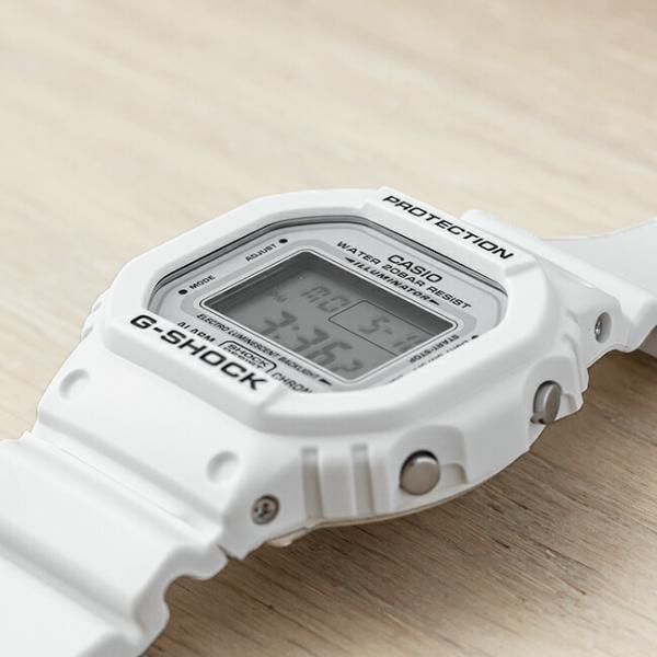 Casio G Shock カシオ Gショック Dw 5600mw 7jf 腕時計 メンズ キッズ 子供 正規認証品 新規格 デジタル 白 男の子 ホワイト グレー 防水
