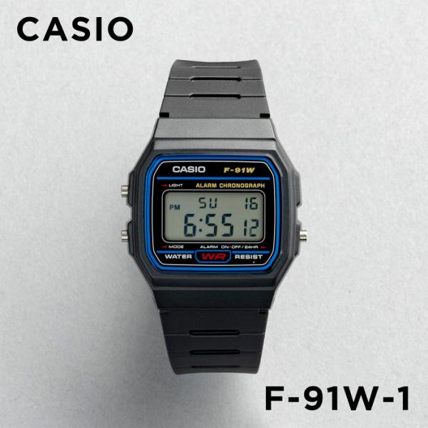 並行輸入品 10年保証 CASIO STANDARD カシオ スタンダード F-91W-1 腕時計 ...