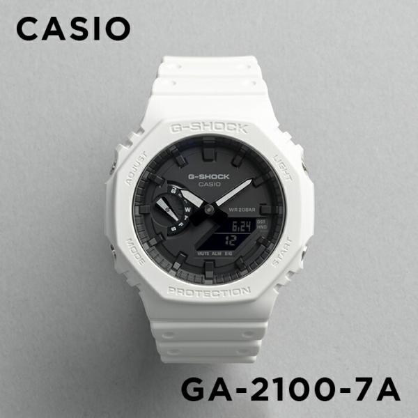 【新品・説明書付き】CASIO G-SHOCK GA-2100 ホワイト timelovers_ga2100-7a