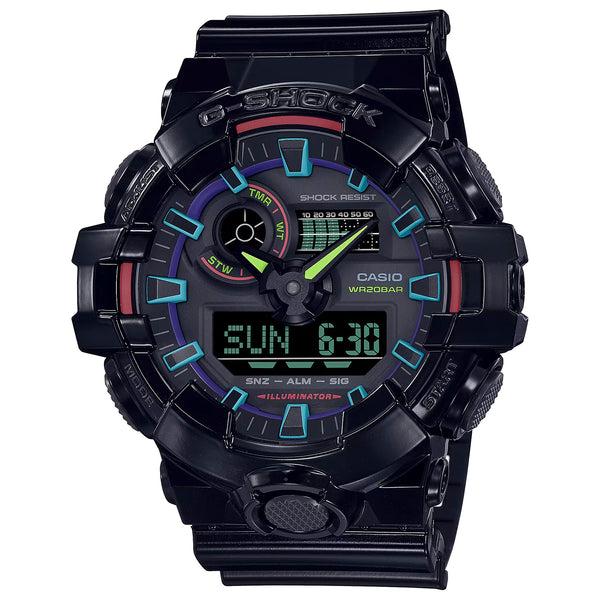 G-SHOCK 並行輸入品 10年保証 CASIO カシオ Gショック GA-700RGB-1A