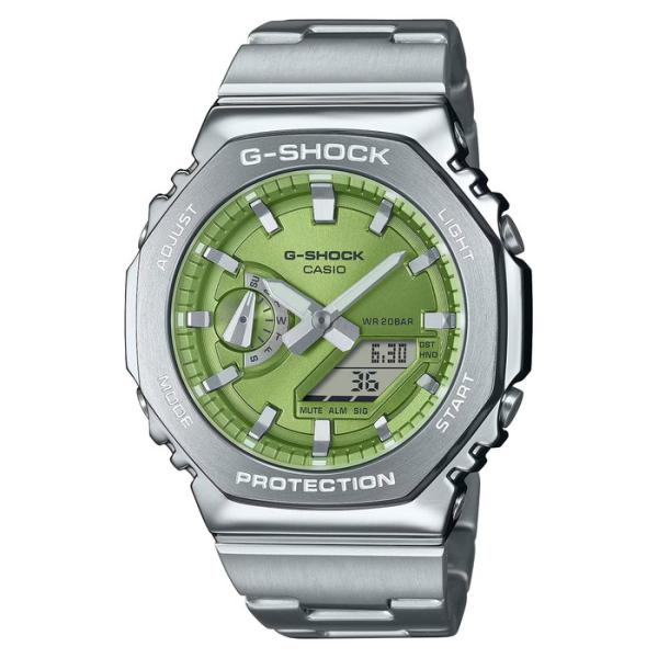 CASIO G-SHOCK カシオ Gショック GM-2110D-3A 腕時計 時計 ブランド メンズ 男の子 アナデジ 日付 防水 カシオーク メタル 日本未発売 ギフト プレゼント