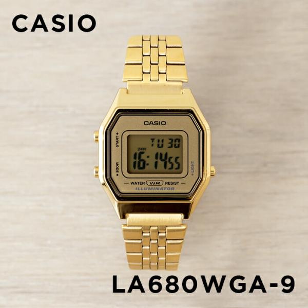 10年保証 日本未発売 CASIO STANDARD カシオ スタンダード LA680WGA-9 腕時計 時計 ブランド レディース チープカシオ  チプカシ デジタル 日付 :la680wga-9:TIME LOVERS 通販 