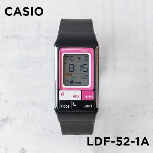 10年保証 Casio カシオ ポップトーン Ldf 52 1a 腕時計 レディース キッズ 子供 女の子 デジタル