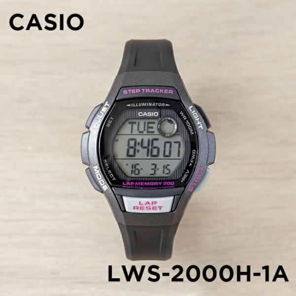 10年保証 Casio カシオ スポーツ レディース Lws 00h 1a 腕時計 キッズ 子供 女の子 チープカシオ チプカシ ランニングウォッチ ステップトラッカー デジタル