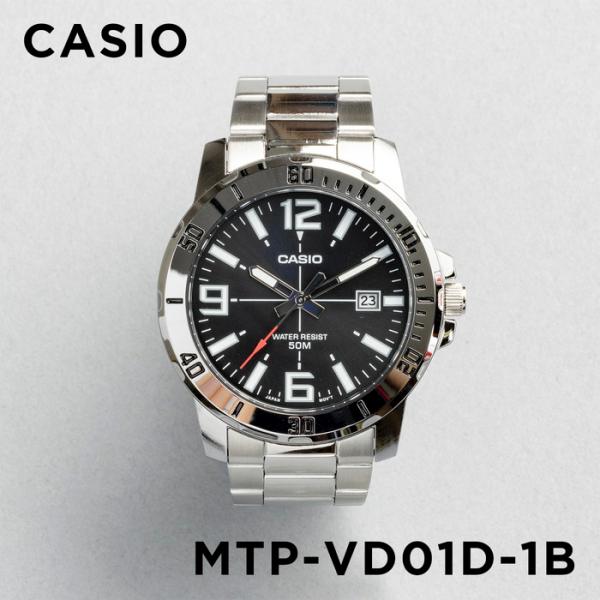 CASIO STANDARD カシオ MTP-VD01D-1B 腕時計 時計 ブランド メンズ レディース チープカシオ チプカシ アナログ 日付 日本未発売 ギフト プレゼント