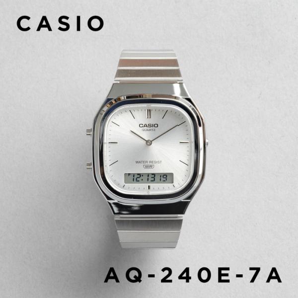スタンダードアナデジ 訳あり 小キズあり CASIO STANDARD MEN カシオ