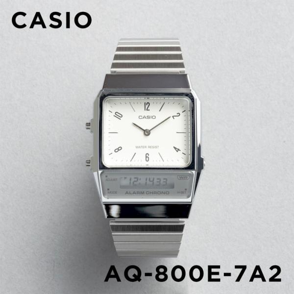 スタンダードアナデジ 訳あり CASIO STANDARD MENS カシオ AQ-800E-7A2