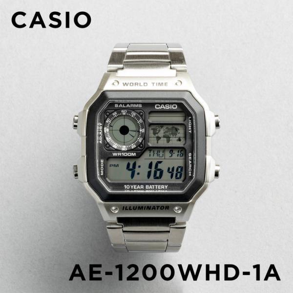 訳あり 小キズあり CASIO STANDARD カシオ スタンダード AE-1200WHD-1A 腕時計 時計 ブランド メンズ チープ チプカシ デジタル 日本未発売 ギフト プレゼント