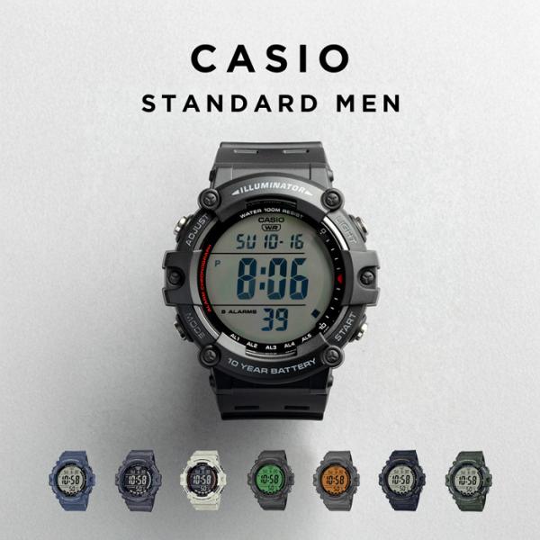 CASIO STANDARD MEN カシオ AE-1500WH 腕時計 時計 ブランド メンズ レディース 男の子 チープカシオ チプカシ デジタル 日本未発売 ギフト プレゼント