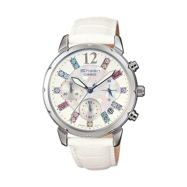 10年保証 送料無料 Casio Sheen カシオ シーン Shn 5012lp 7a 腕時計 レディース アナログ シルバー
