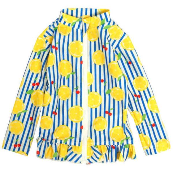 ベビー ラッシュガード 水着 赤ちゃん スイミング 女の子 フルーツ柄