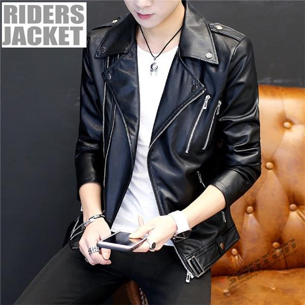 革ジャン MA-1 レザージャケット メンズ 裏起毛 フライトジャケット