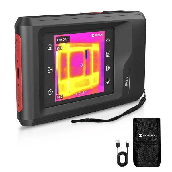 HIKMICRO E03 サーモグラファーカメラ Amazon.co.jp: HIKMICRO E03 サーモグラファーカメラ 240 x 240