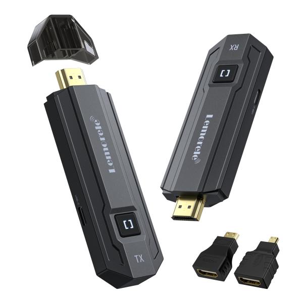 Lemorele ワイヤレスHDMI 送受信機セット Lemorele ワイヤレス hdmi 送受信機セット 小型 8台送信機増設