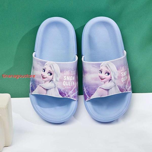 サンダル キッズ スリッパ ディズニー アナと雪の女王 エルサ柄 女の子 夏 滑りにくい バススリッパ ルームシューズ 柔らかい ビーチサンダル Lxljqfbyb5 キッチン 日用品 文具 Tizianapepe It