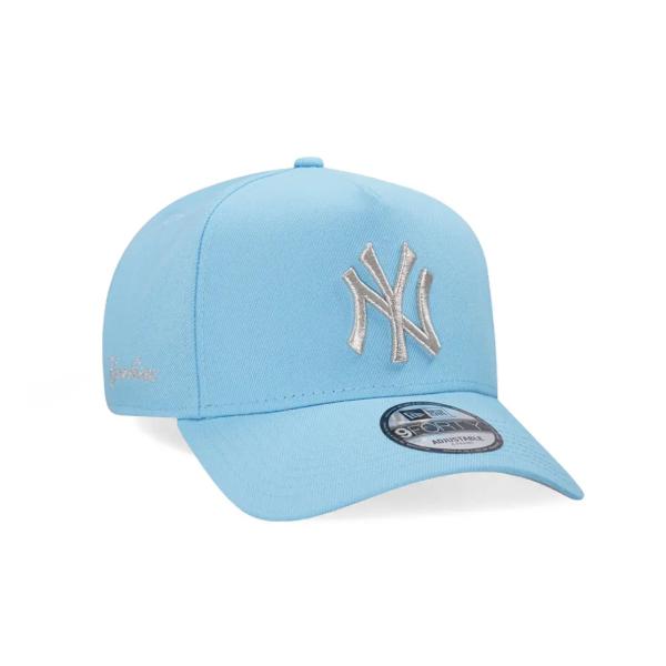 NEW ERA（ニューエラ） NYヤンキース メタリックロゴ スナップバック