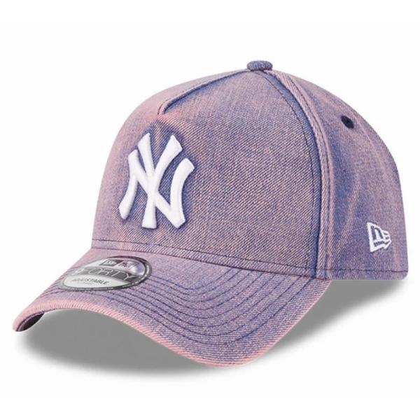 NEW ERA（ニューエラ） ピンク ブリーチ アシッド デニム キャップ