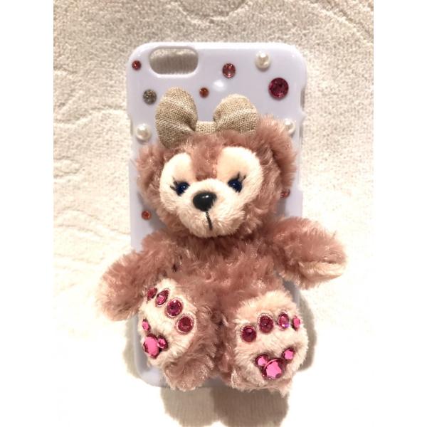 iPhone@S@ΉP[X @SWAROVSKI@VF[C@XtXL[@fR[V fBYj[@ObY@ʂ݃obW