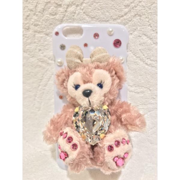 iPhone S@ΉP[X@SWAROVSKI@ VF[C@XtXL[@fR[V@fBYj[@ObY@ʂ݃obW
