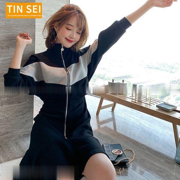 ワンピース レディース 40代 ワンピ 切り替え きれいめ 長袖 ワンピース ロングパーカー 大人可愛い 着痩せ 上品 春秋 膝丈ワンピース 通勤 ワンピ Ling0513 Eplyq395 Tinseiヤフー店 通販 Yahoo ショッピング