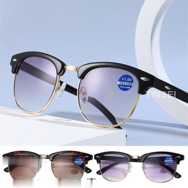 老眼鏡 おしゃれ メンズ 遠近両用 ブルーライトカットカット レディース 男女兼用 リーディンググラス パソコン用 敬老の日父の日
