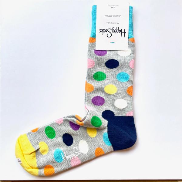 Happy Socks（ハッピーソックス） メンズ ドット柄 BIG DOT SOCK