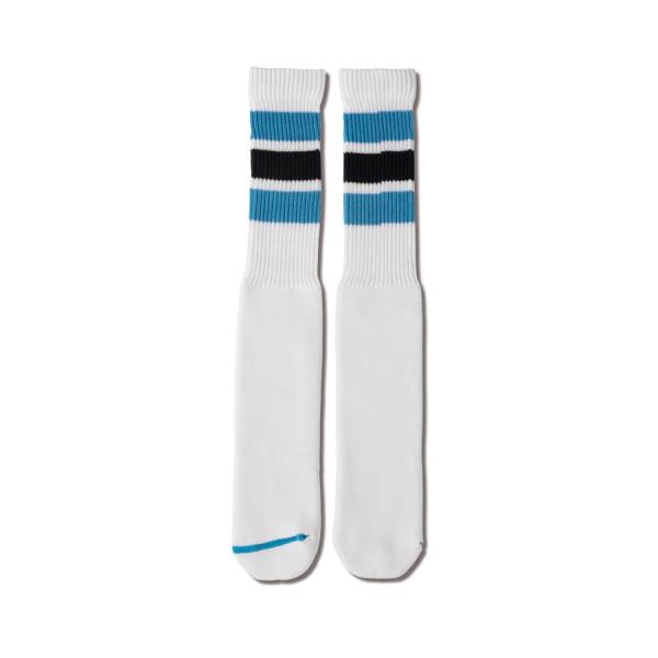 AKTR MONSTER SOCKS【126018021】WH×BL