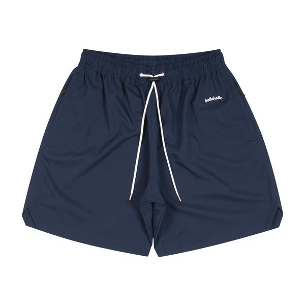 ballaholic Anywhere Zip Shorts 【BHASH00494NYV】navy : Tipoff