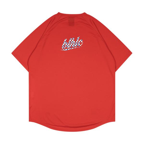 ballaholic  blhlc Back Print COOL Tee  【BHATS00496RBW】red/blue/off white