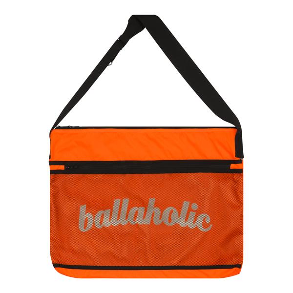 ballaholic Logo Ripstop Shoulder Bag【BHCAC00592NOG】neon orange/green