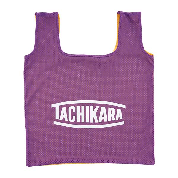 TACHIKARA ORIGINAL BALL SACは、球技スポーツでおなじみのメッシュビブスからサンプリングされたオリジナルのボールサックです。ボールやシューズ収納用のメッシュバッグとして、また日々の生活でのエコバッグとしてどうぞご活用...