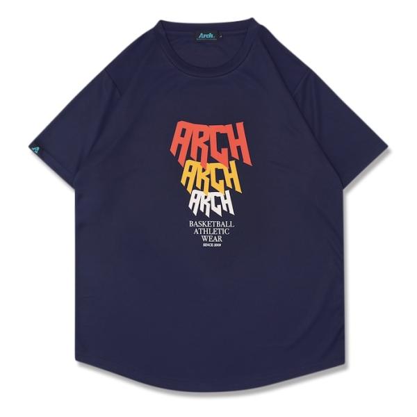 Arch rim designed tee【T124141】navy