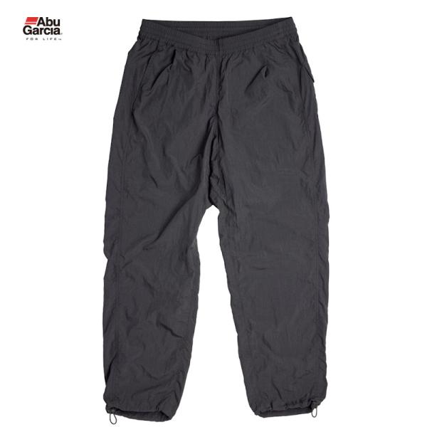 【特価】雨天時もOK 撥水速乾パンツ アブガルシア ナイロンユーティリティ テーパードパンツ ブラック XLサイズ