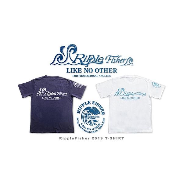 Ripple Fisher Tシャツ XXL ネイビー リップルフィッシャー RippleFisher オリジナル 2019 Tシャツ L・XL