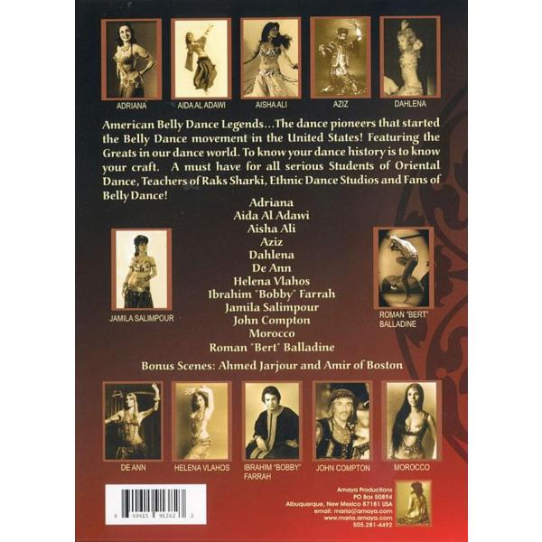 [Release date: June 10, 2009]American Belly Dance Legends / ベリーダンス、DVD、レッスン、パフォーマンス、音楽、エジプシャン、アラビアン、中東、エジプト、Belly dance、...
