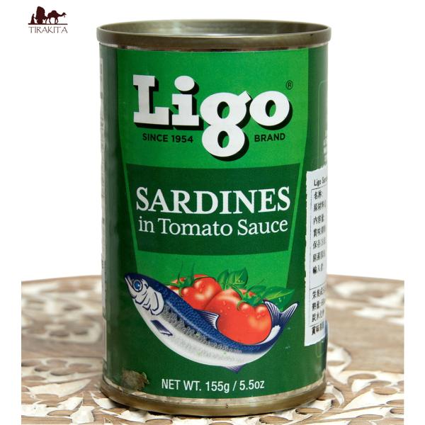 オイルサーディン いわし 缶詰 いわしのトマト煮 SARDINES in Tomato Souce 155g フィリピン フィリピン料理 カレカレ