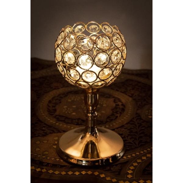 キャンドルホルダー キャンドルスタンド ろうそく立て クリスタル