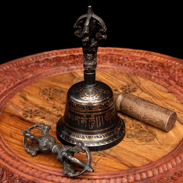 ハンドベル ガンター ヴァジュラ 密教法具 密教法具・金剛鈴ガンター