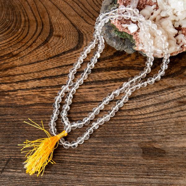 数珠　透明　ネックレス　4セット売り tirakita-shop_id-mala-129