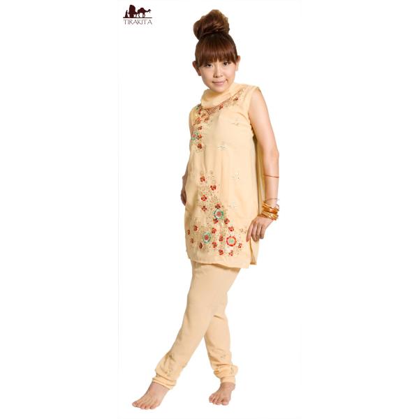 送料無料 パンジャービードレス3点セット KIDS 150cm 民族衣装 クルタ アジア インド エスニック衣料